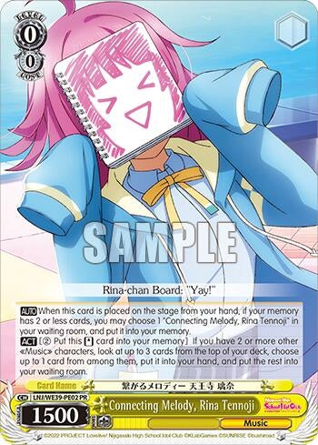 Connecting Melody Rina Tennoji (3902) [LL] - Weiss Schwarz Single