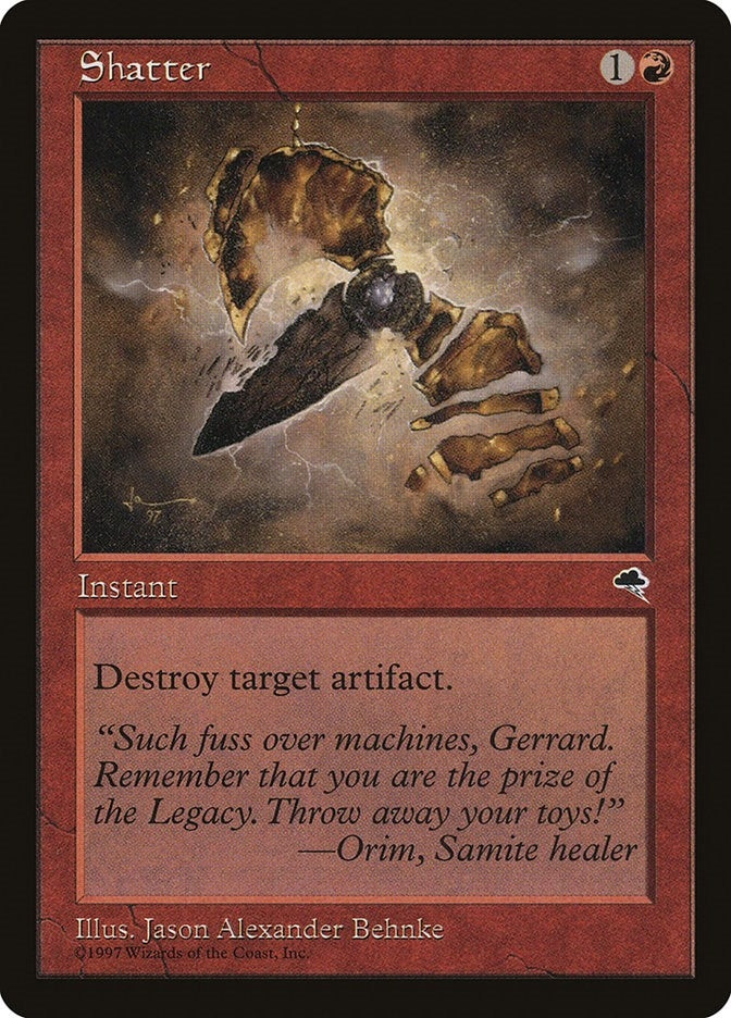 Shatter (203) [TMP] - MTG Single
