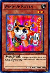 Wind-Up Kitten (26) (PHSW) - YuGiOh Single