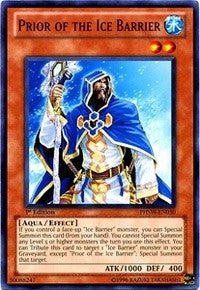 Prior of the Ice Barrier (30) (PHSW) - YuGiOh Single