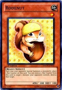 Rodenut (32) (PHSW) - YuGiOh Single