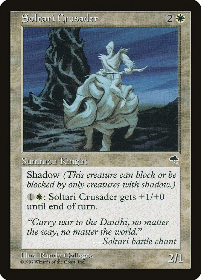 Soltari Crusader (41) [TMP] - MTG Single
