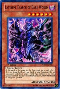 Latinum Exarch of Dark World (85) (PHSW) - YuGiOh Single