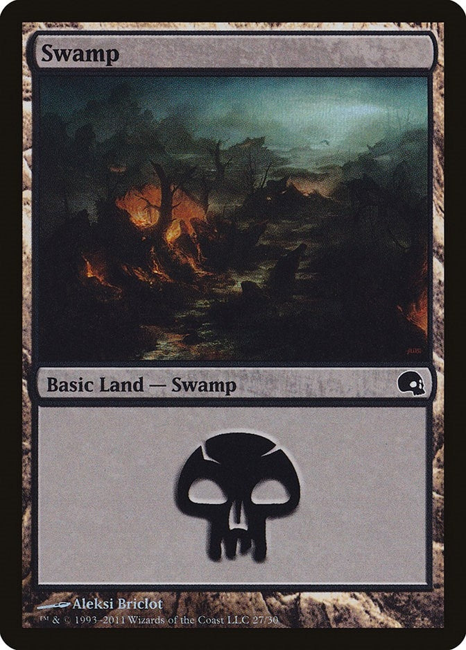 Swamp (27) (27) [GRV] - MTG Single
