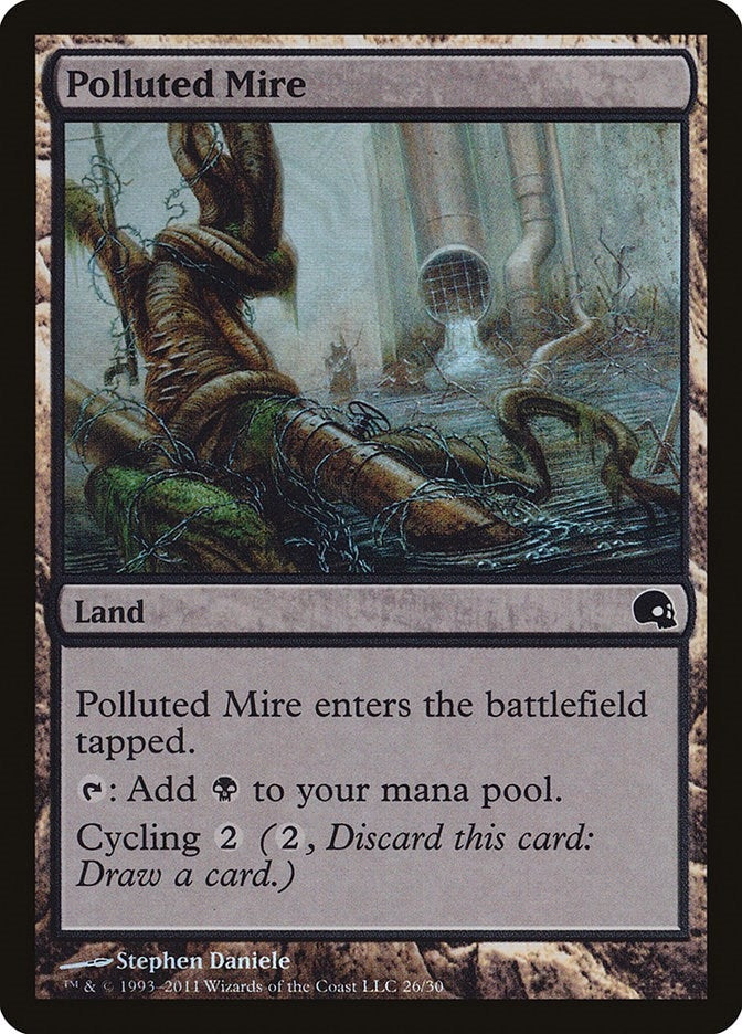 Polluted Mire (26) [GRV] - MTG Single