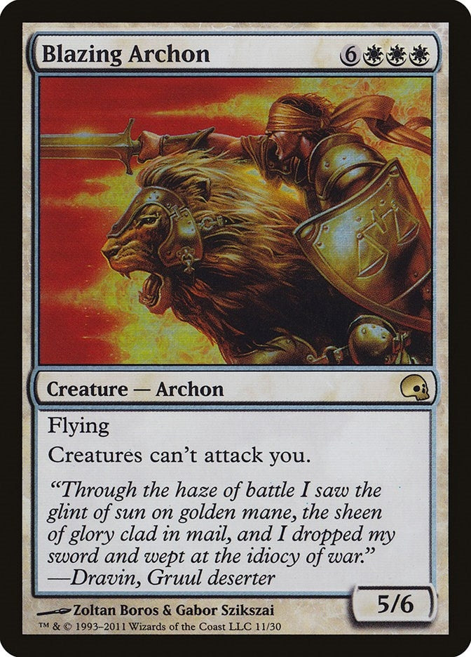 Blazing Archon (11) [GRV] - MTG Single