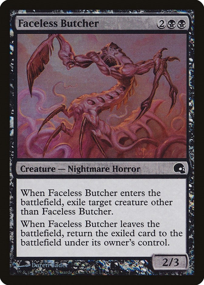 Faceless Butcher (3) [GRV] - MTG Single