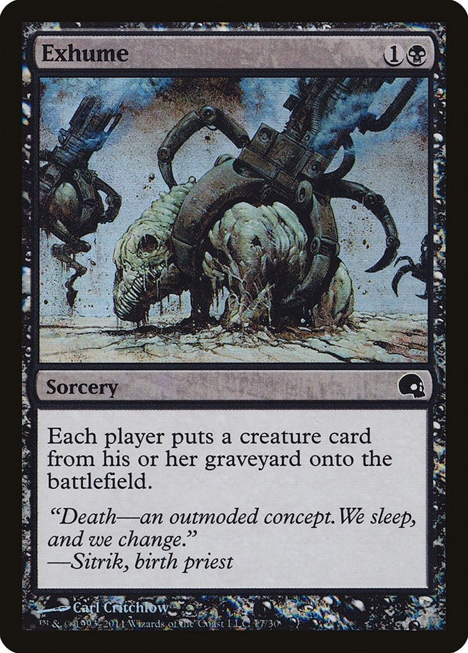 Exhume (17) [GRV] - MTG Single