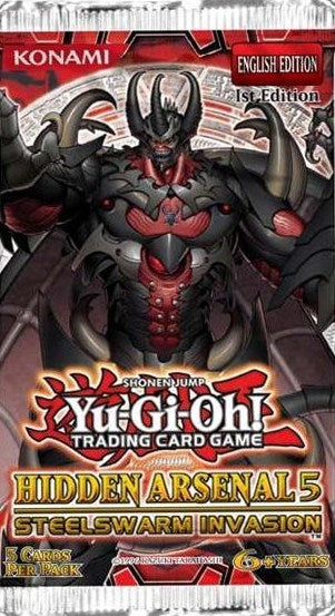 Hidden Arsenal 5: Steelswarm Invasion - Booster Pack [1st Edition] (HA05) - YuGiOh Sealed