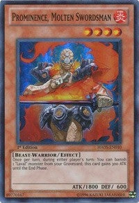 Prominence Molten Swordsman (5010) (HA05) - YuGiOh Single