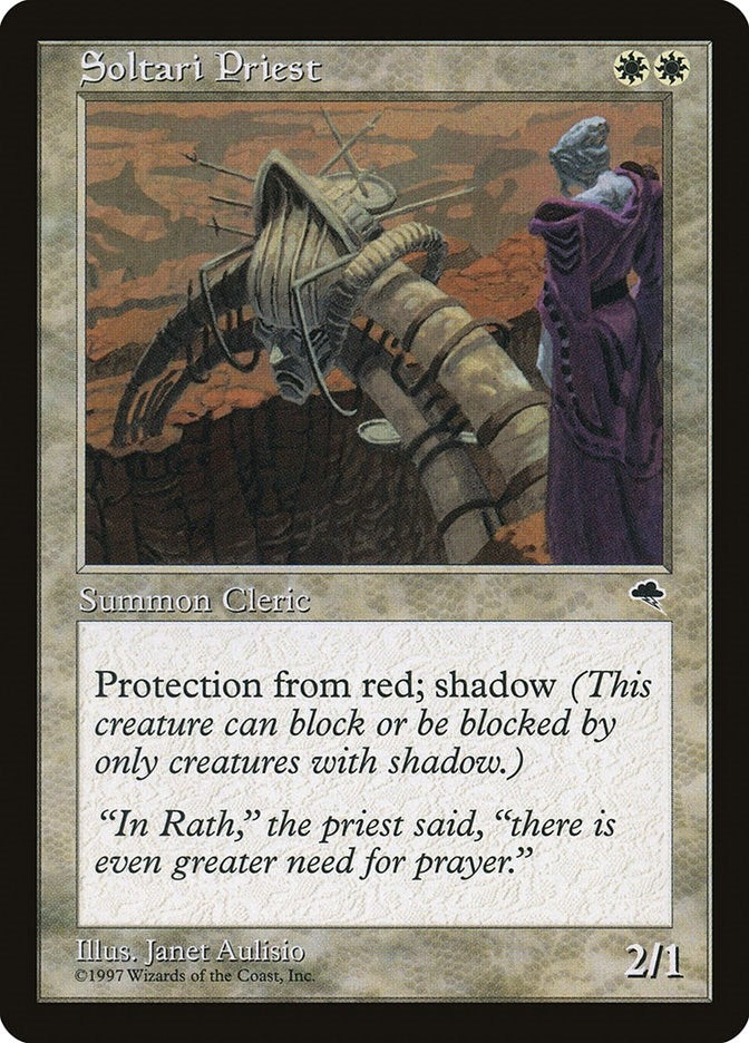 Soltari Priest (46) [TMP] - MTG Single