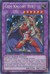 Gem-Knight Ruby (5019) (HA05) - YuGiOh Single