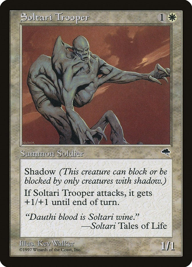 Soltari Trooper (47) [TMP] - MTG Single