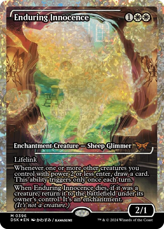 Enduring Innocence (Japan Showcase) (Fracture Foil) (396) [DSK] - MTG Single