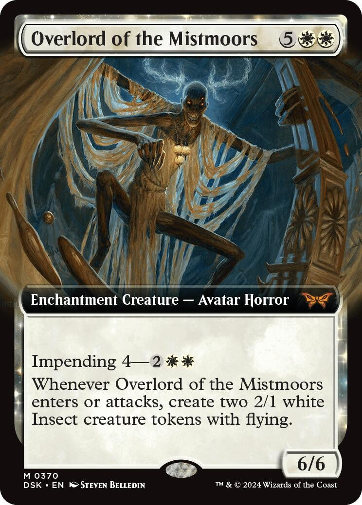 Overlord of the Mistmoors (Extended Art) (370) [DSK] - MTG Single