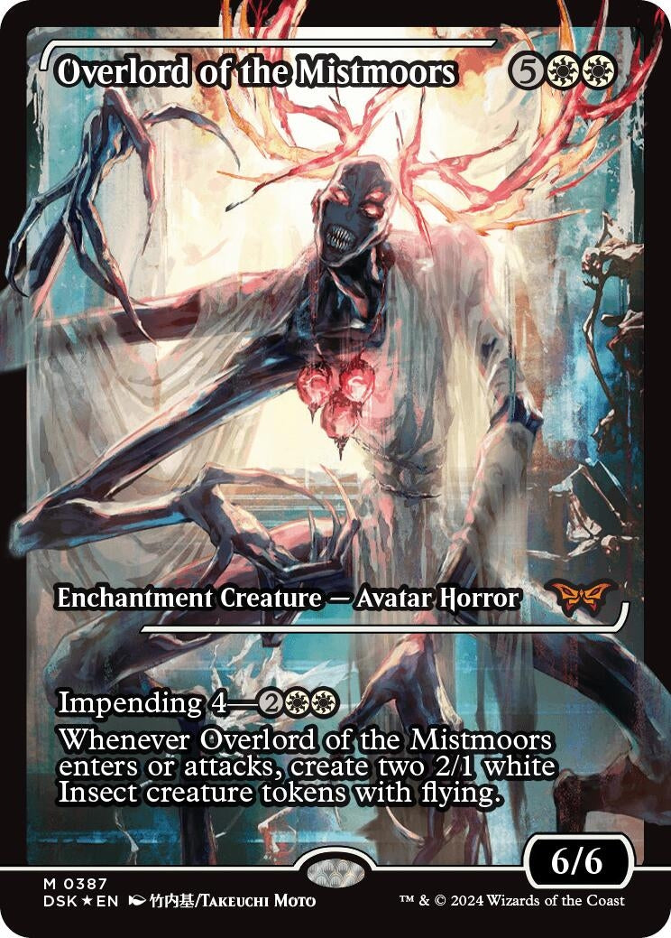 Overlord of the Mistmoors (Japan Showcase) (387) [DSK] - MTG Single