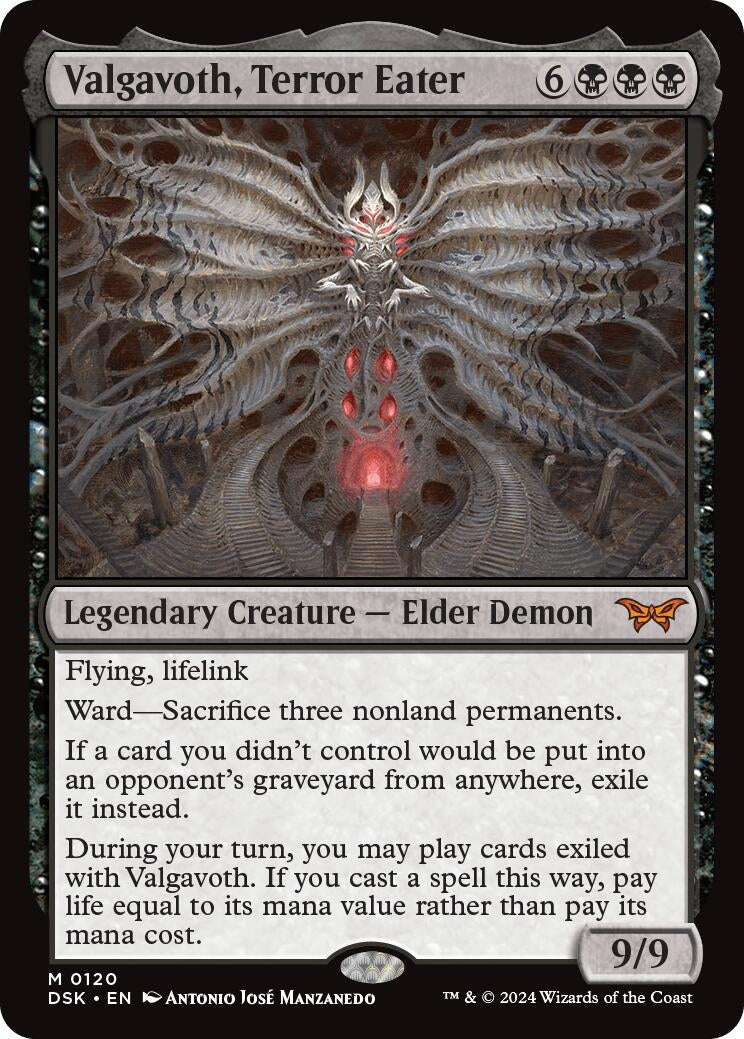 Valgavoth Terror Eater (120) [DSK] - MTG Single