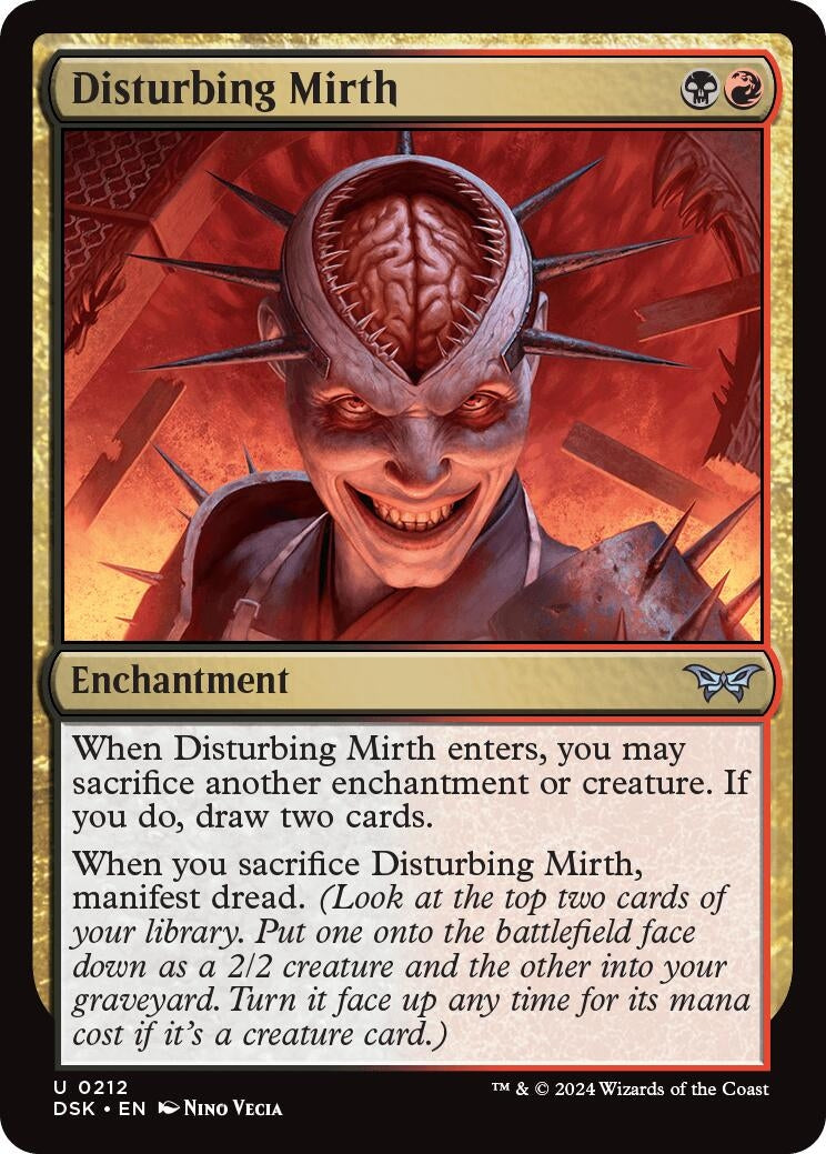 Distrubring Mirth (212) [DSK] - MTG Single