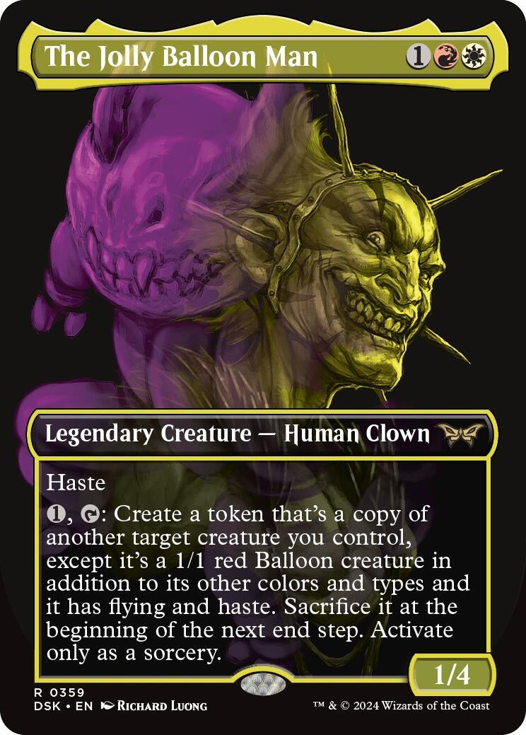 The Jolly Balloon Man (Showcase) (359) [DSK] - MTG Single