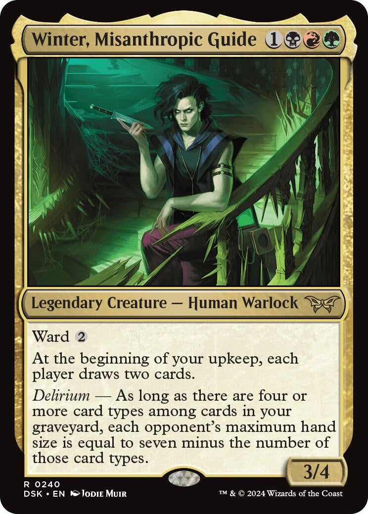 Winter Misanthropic Guide (240) [DSK] - MTG Single
