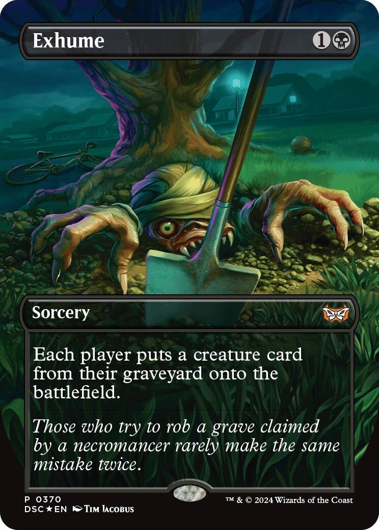 Exhume (Borderless) (370) [CSK] - MTG Single