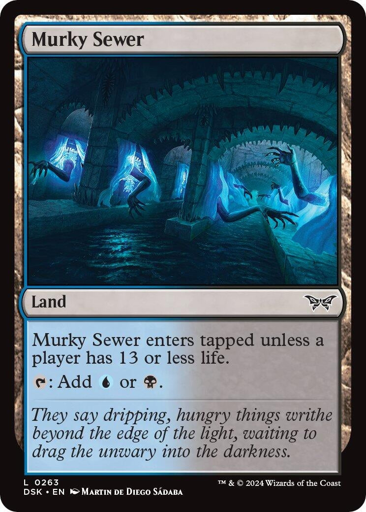 Murky Sewer (263) [DSK] - MTG Single