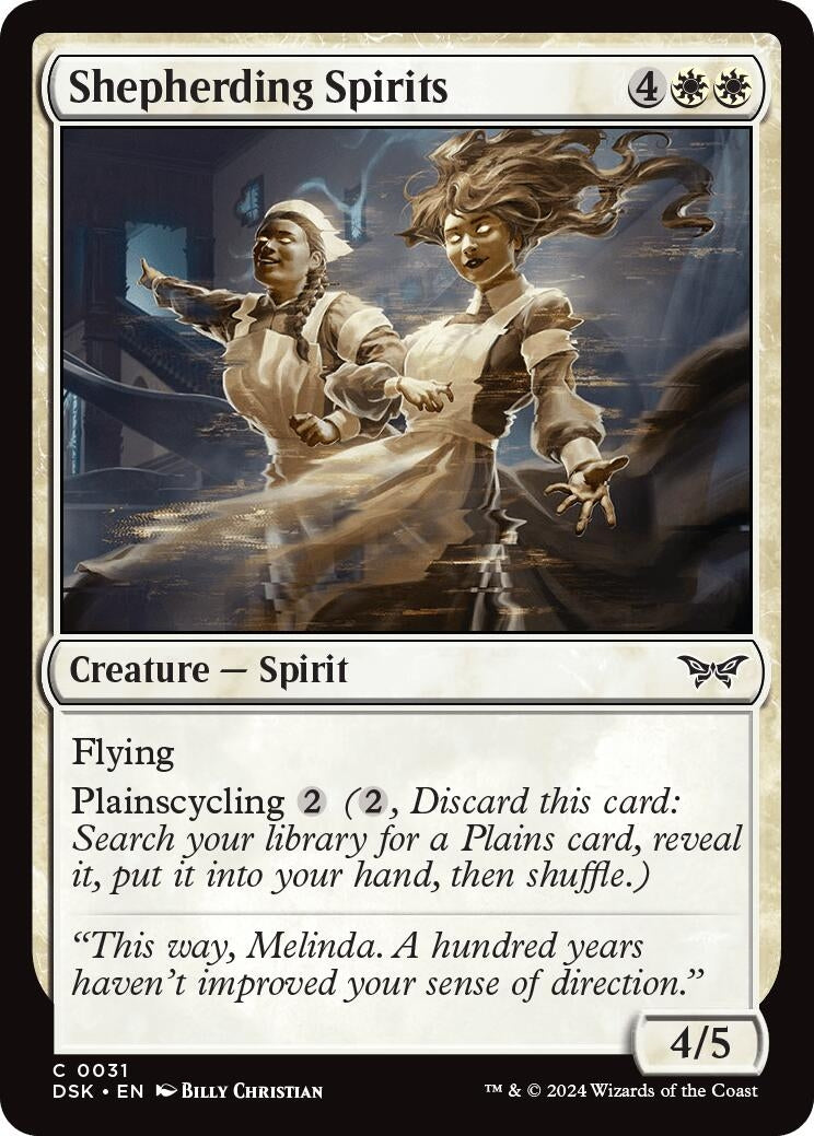 Shepherding Spirits (31) [DSK] - MTG Single