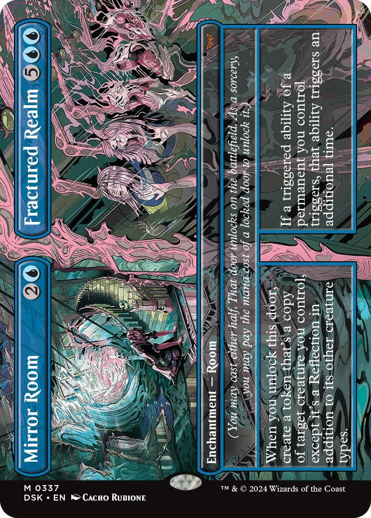 Mirror Room // Fractured Realm (Borderless) (337) [DSK] - MTG Single
