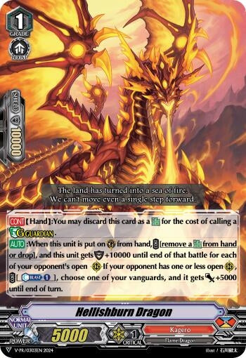 Hellishburn Dragon (303) [VPR] - Cardfight Vanguard Single
