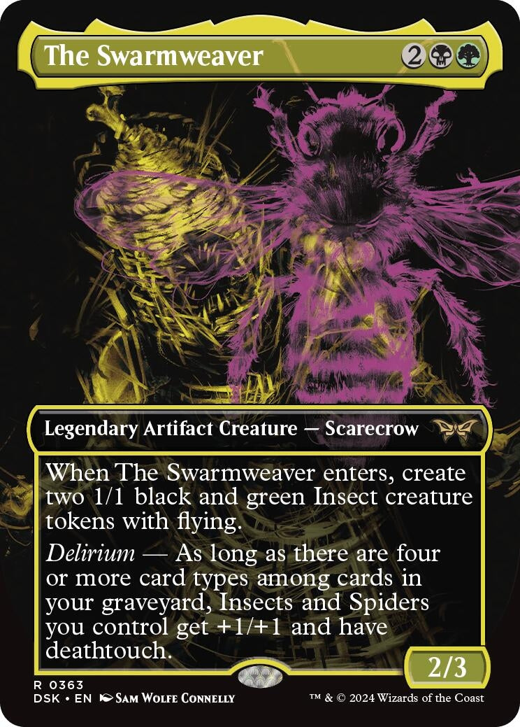The Swarmweaver (Showcase) (363) [DSK] - MTG Single