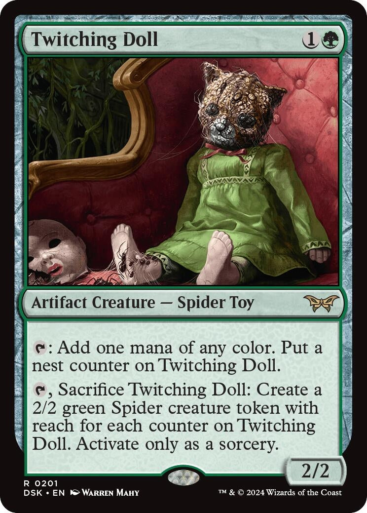 Twitching Doll (201) [DSK] - MTG Single