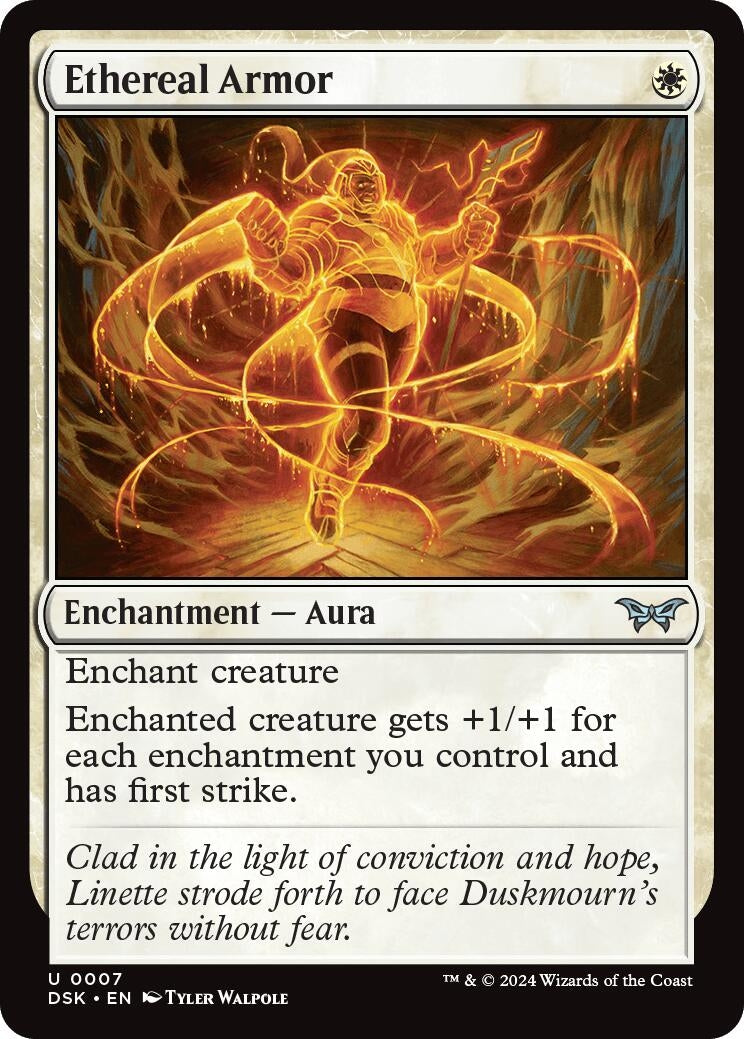 Ethereal Armor (7) [DSK] - MTG Single