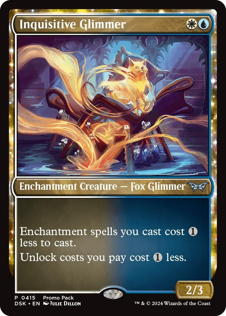 Inquisitive Glimmer (415) [PPDSK] - MTG Single