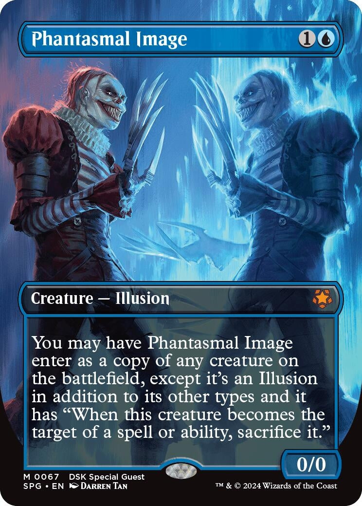 Phantasmal Image (Borderless) (67) [SPG] - MTG Single