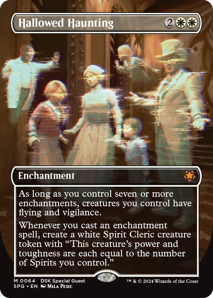 Hallowed Haunting (Borderless) (64) [SPG] - MTG Single