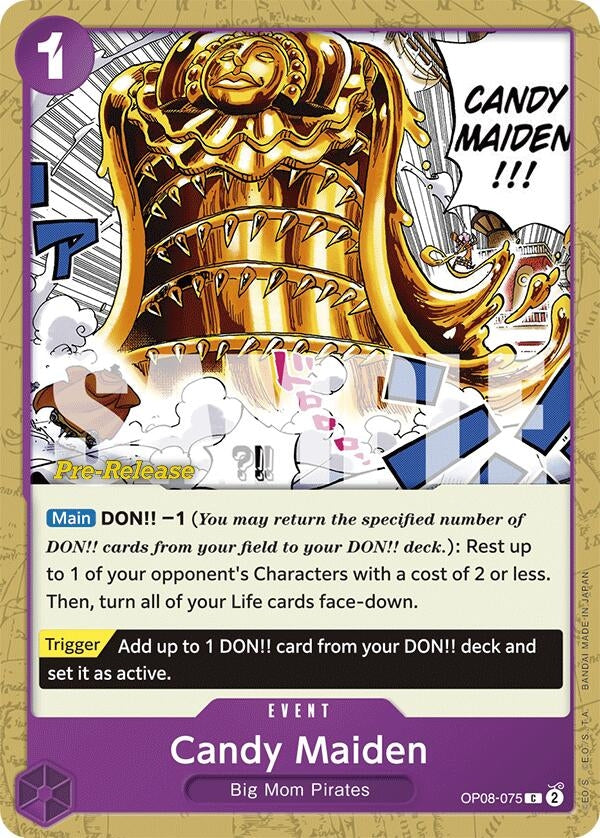 Candy Maiden (8075) (OP08 PRE) - One Piece Card Game Single