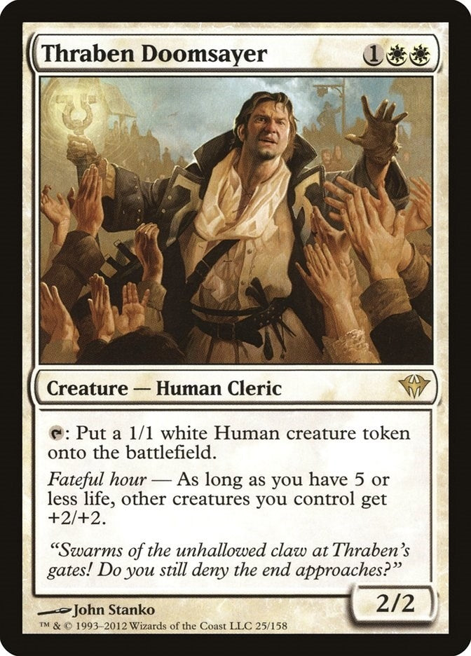 Thraben Doomsayer (25) [DKA] - MTG Single