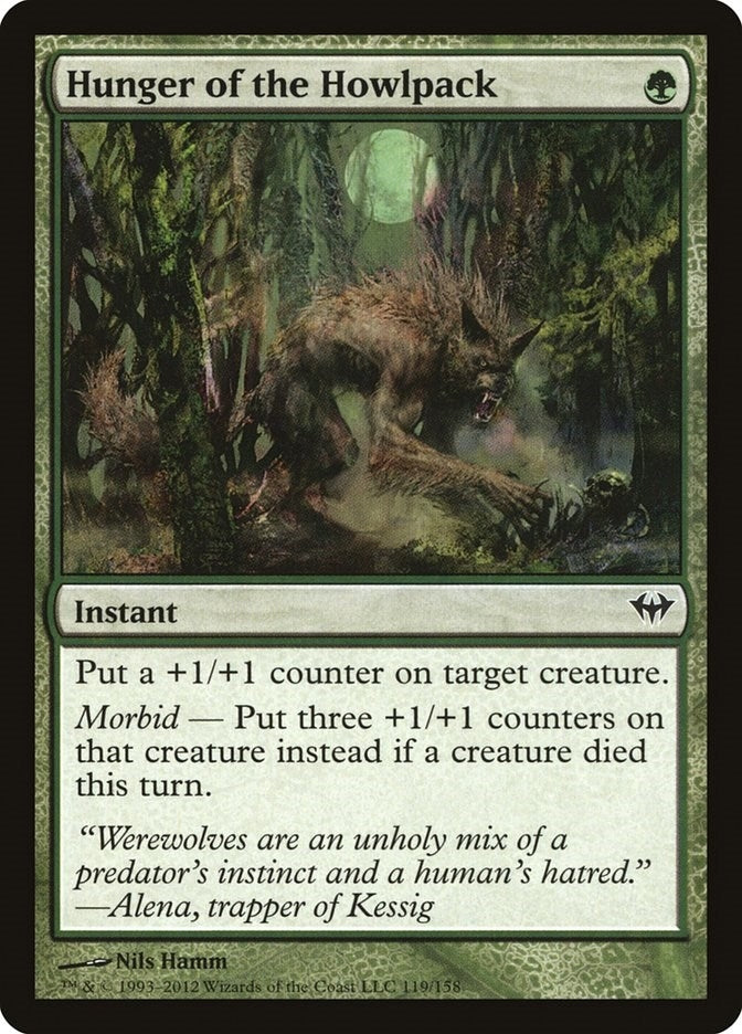 Hunger of the Howlpack (119) [DKA] - MTG Single