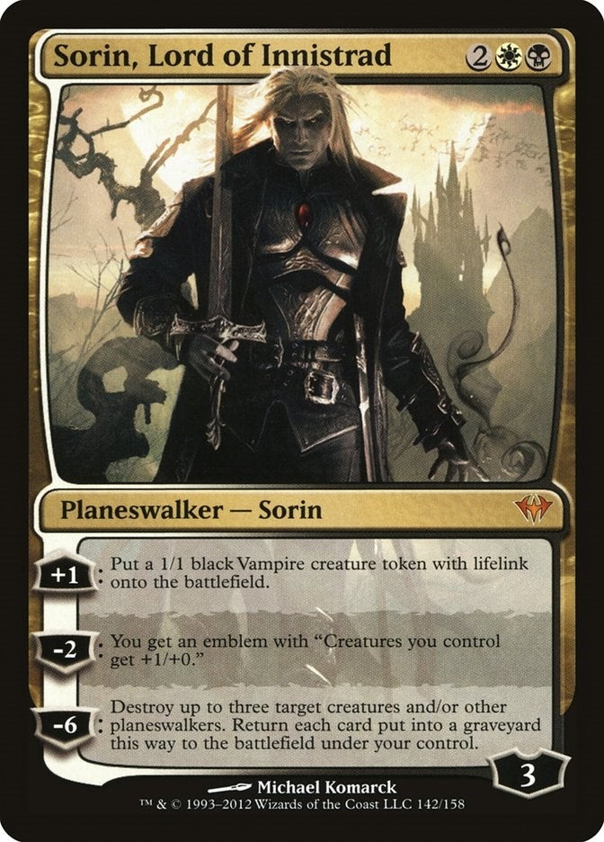 Sorin Lord of Innistrad (142) [DKA] - MTG Single