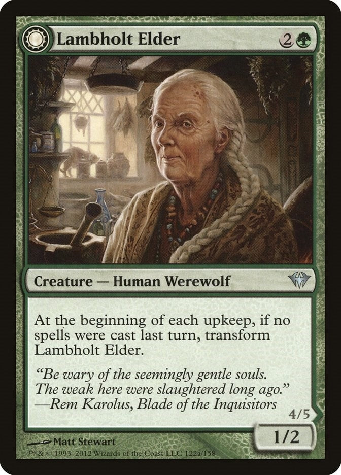 Lambholt Elder (122) [DKA] - MTG Single