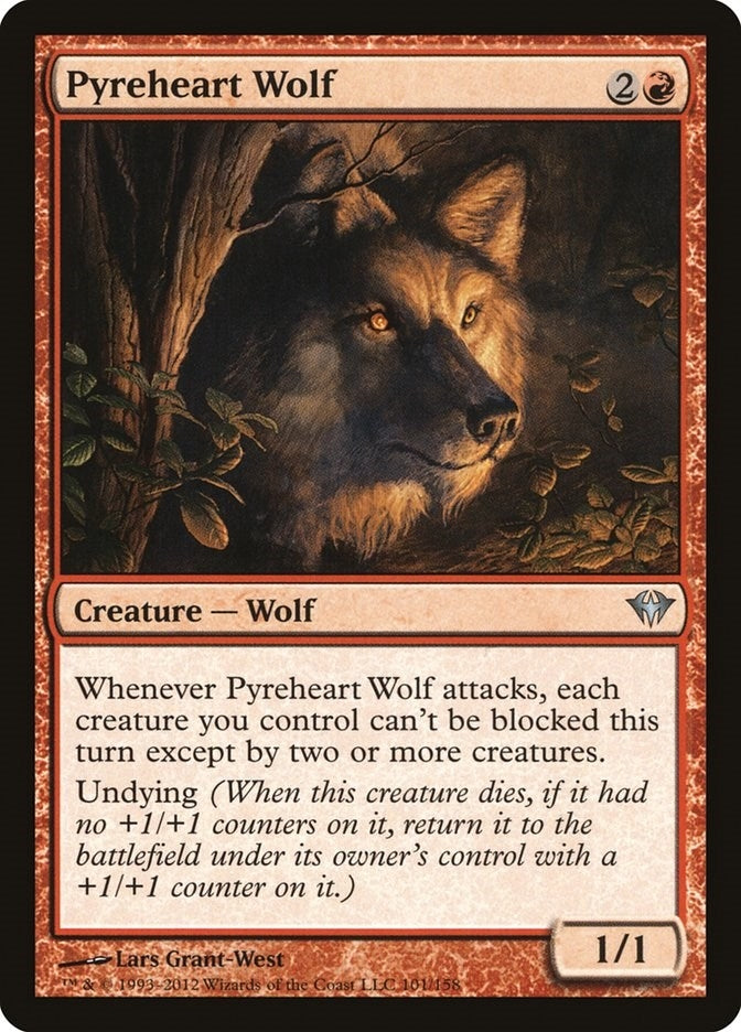 Pyreheart Wolf (101) [DKA] - MTG Single