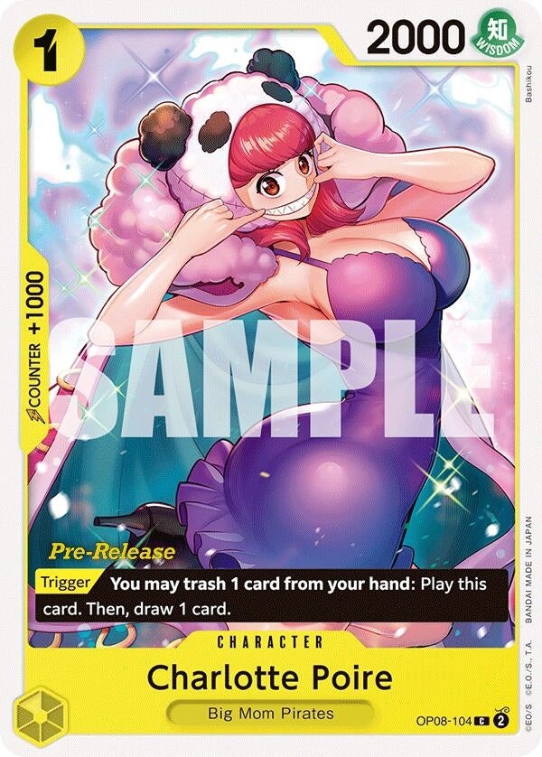 Charlotte Poire (8104) (OP08 PRE) - One Piece Card Game Single