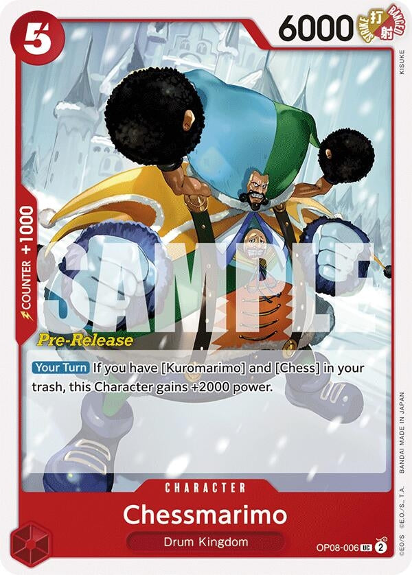 Chessmarimo (8006) (OP08 PRE) - One Piece Card Game Single