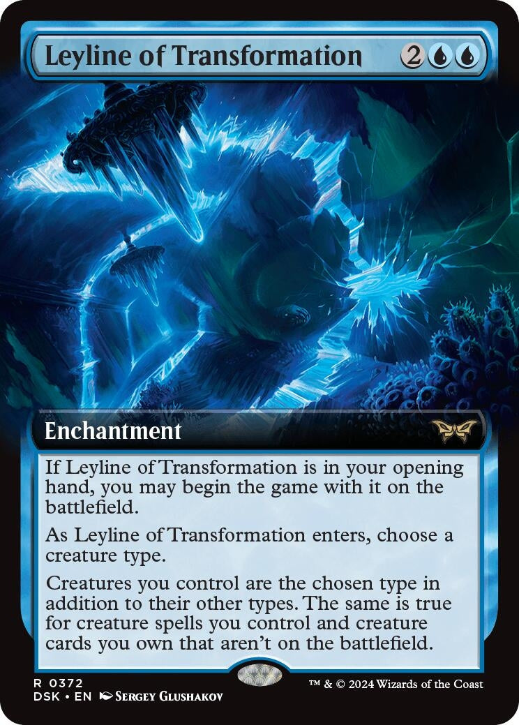 Leyline of Transformation (Extended Art) (372) [DSK] - MTG Single