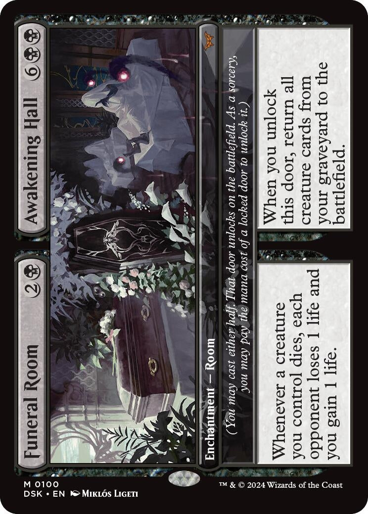 Funeral Room // Awakening Hall (100) [DSK] - MTG Single