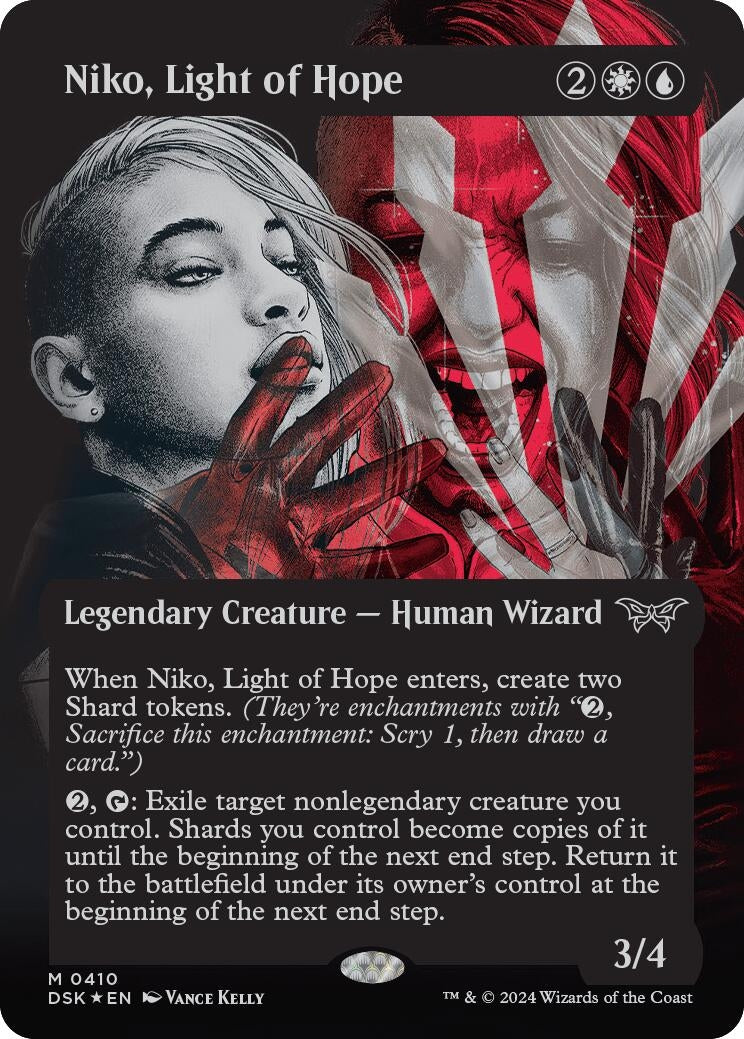 Niko Light of Hope (Showcase) (Textured) (410) [DSK] - MTG Single