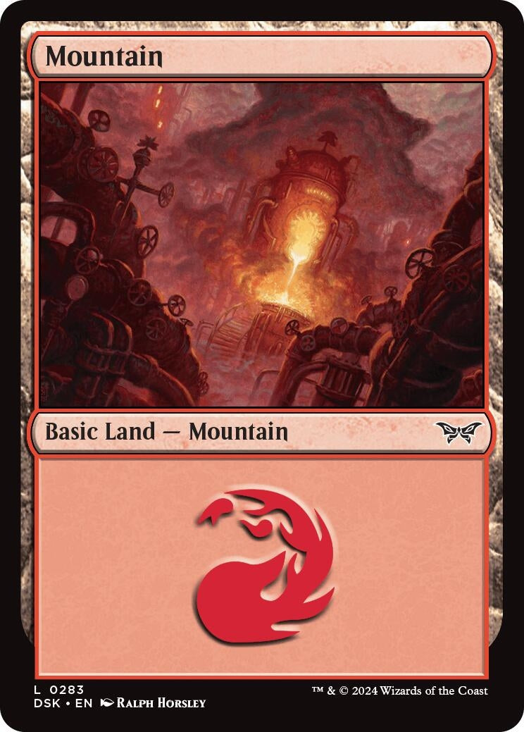 Mountain (0283) (283) [DSK] - MTG Single