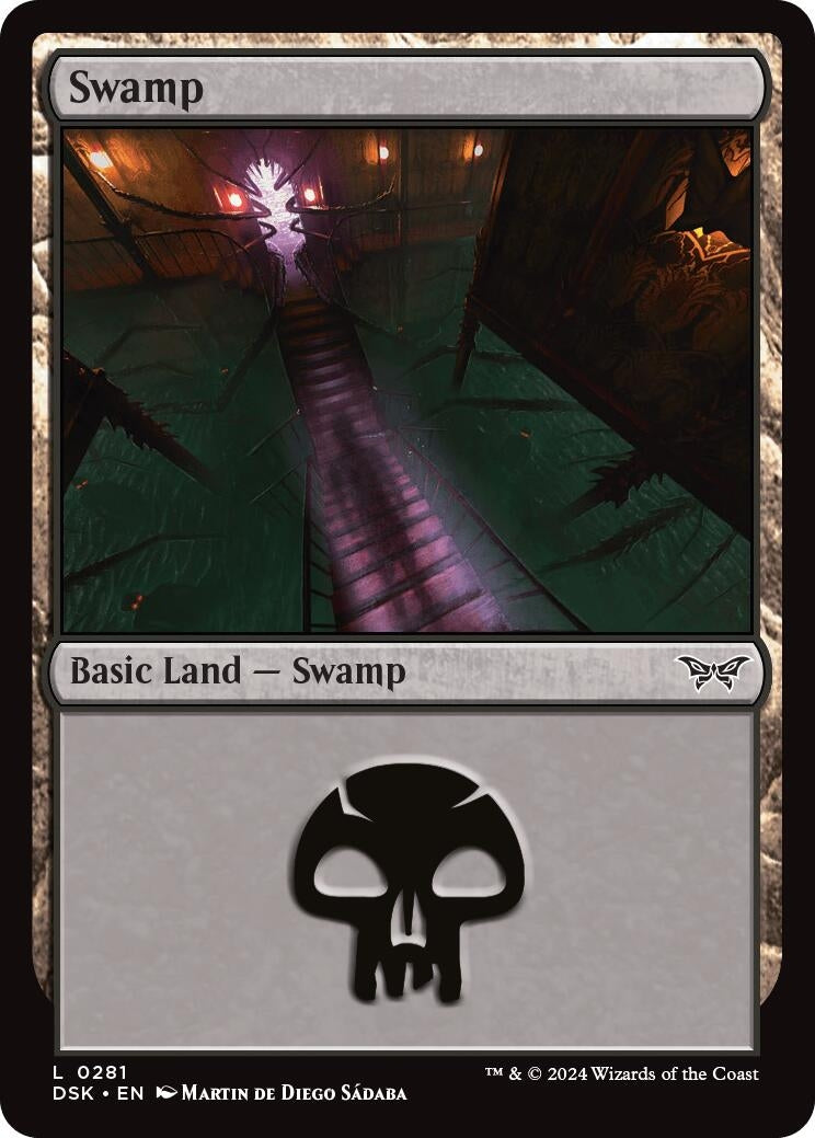 Swamp (0281) (281) [DSK] - MTG Single