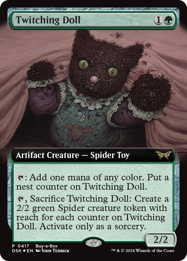 Twitching Doll (Extended Art) (417) [BABP] - MTG Single