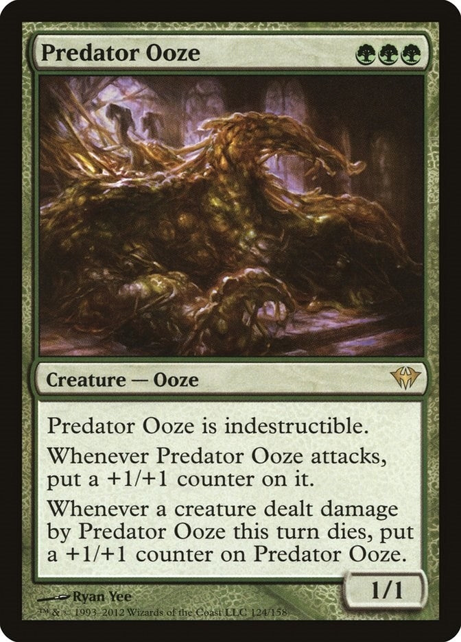 Predator Ooze (124) [DKA] - MTG Single